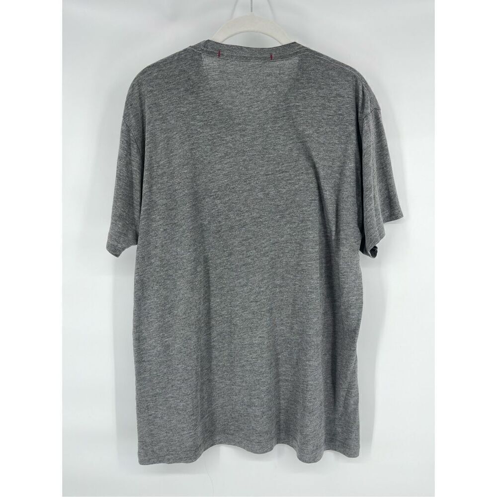 Iron & Resin Moto Bear Tee Riding Motorcycle Grey Short Sleeve Men's Size Medium - Picture 2 of 9